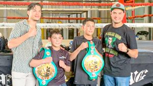 WBC CARES visits Tigre's Boxing Gym in Texas